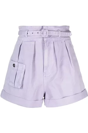 Self-Portrait Shorts con cinturón