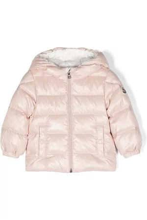 Moncler Plumífero con placa del logo