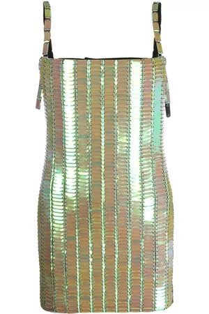 The Attico Vestido corto con charreteras