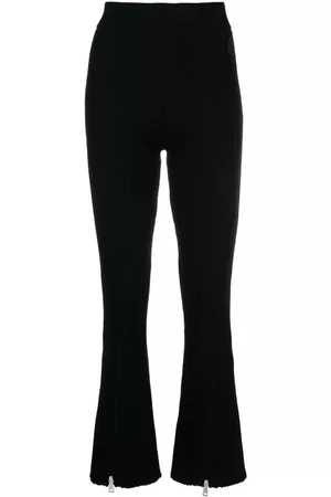 Moncler Pantalones acampanados de canalé