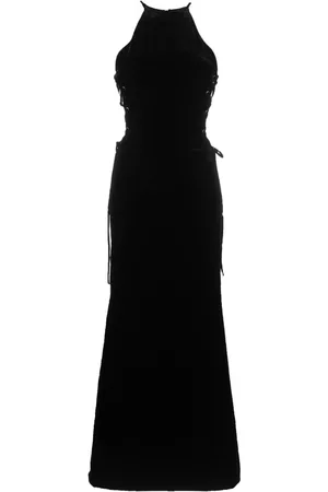 Alessandra Rich Vestido de fiesta con cordones