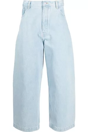 STUDIO NICHOLSON Vaqueros anchos estilo capri