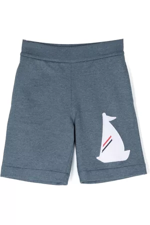Thom Browne Pantalones cortos con estampado bordado