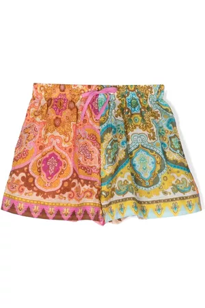 ZIMMERMANN Bermudas con motivo de cachemira