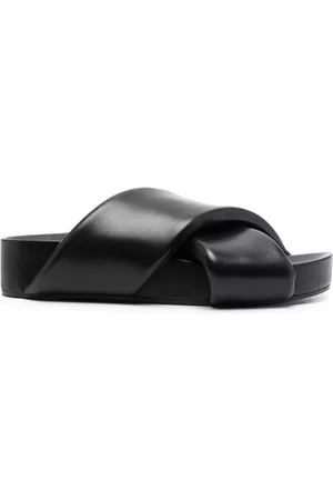 Jil Sander Sandalias con tiras cruzadas