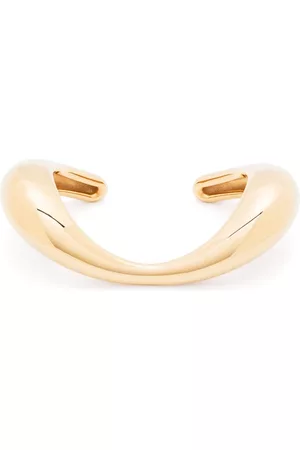 CHARLOTTE CHESNAIS Brazalete Lips bañado en oro