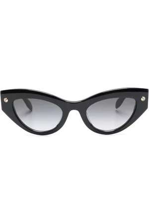 Alexander McQueen Gafas de sol con montura cat eye
