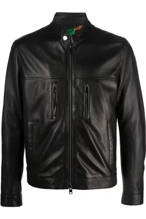 Etro Chaqueta biker con cremallera