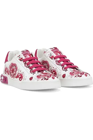Dolce & Gabbana Zapatillas Portofino con motivo Mayólica