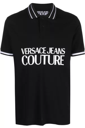 VERSACE Polo con logo estampado