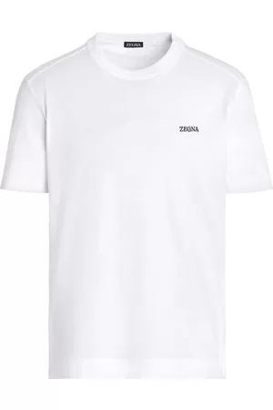 Ermenegildo Zegna Camiseta con logo bordado