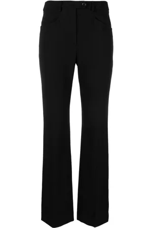 Moschino Pantalones rectos de talle medio