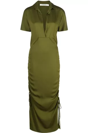 CHRISTOPHER ESBER Vestido midi de manga corta