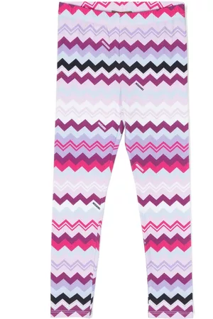 Missoni Leggins con estampado en zigzag