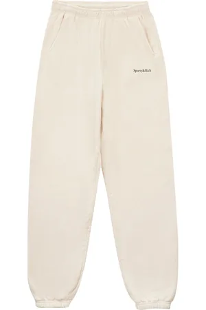 Sporty & Rich Pantalones de chándal con logo bordado
