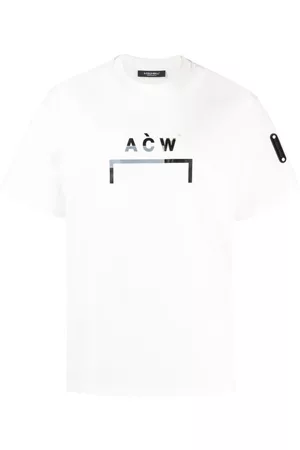 A-cold-wall* Camiseta con logo estampado y cuello redondo