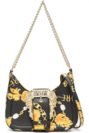VERSACE Bolso de hombro con estampado Chain Couture