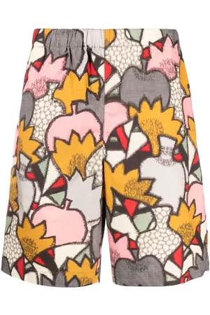 Kenzo Bermudas Camo con estampado gráfico
