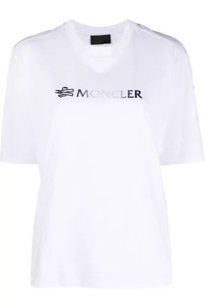 Moncler Camiseta con logo estampado
