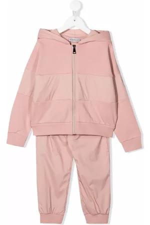 Moncler Panelled cotton tracksuit set
