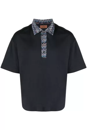 Missoni Polo con ribete chevron