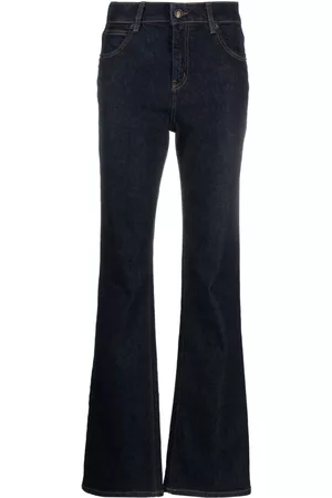 Zadig & Voltaire Vaqueros Emile acampanados de talle alto
