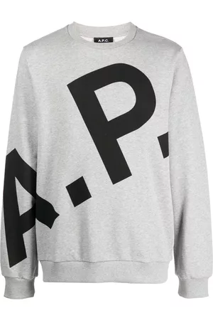 A.P.C. Sudadera con logo estampado