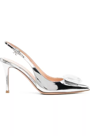 Gianvito Rossi Zapatos Jaipur con tira trasera y tacón de 90mm