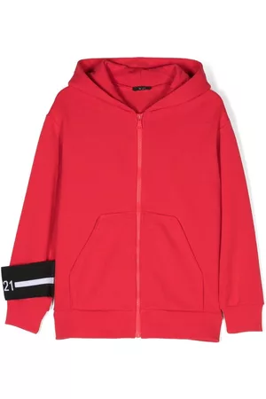 Nº21 Sudadera con logo y cremallera