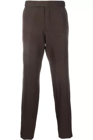Ermenegildo Zegna Pantalones ajustados de talle medio