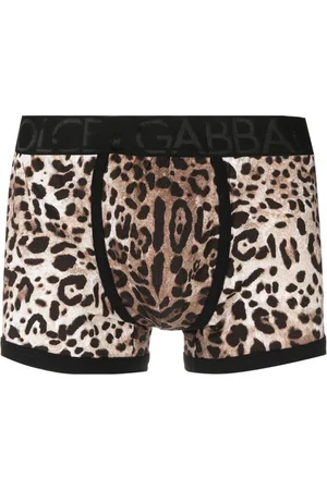 Dolce & Gabbana Bóxeres con motivo de leopardo