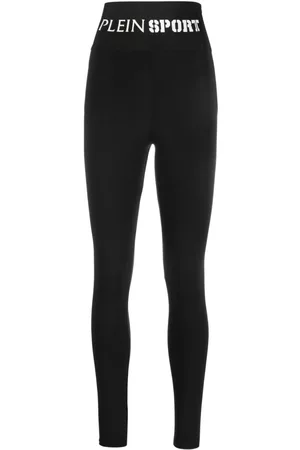 Philipp Plein Leggins Baroque-Tiger de talle alto