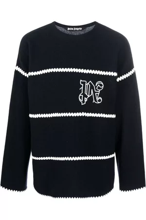Palm Angels Jersey con monograma bordado