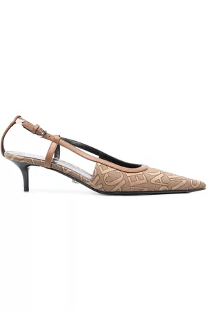 VERSACE Zapatos Allover con tacón de 65mm