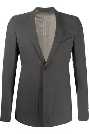 Rick Owens Blazer con motivo geométrico