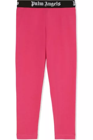Palm Angels Leggins con logo estampado