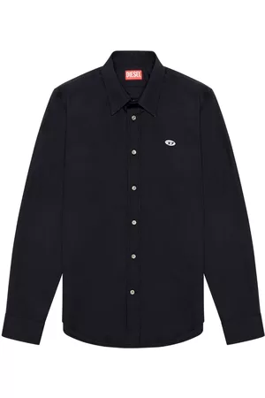 Diesel Camisa S-Benny-A con aplique del logo
