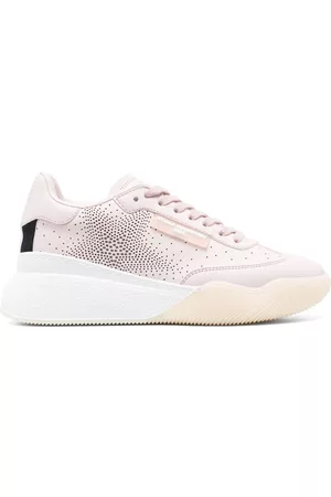 Stella McCartney Zapatillas con detalle de lentejuelas