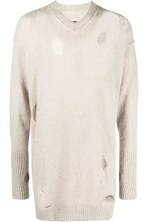 Maison Margiela Jersey con efecto envejecido