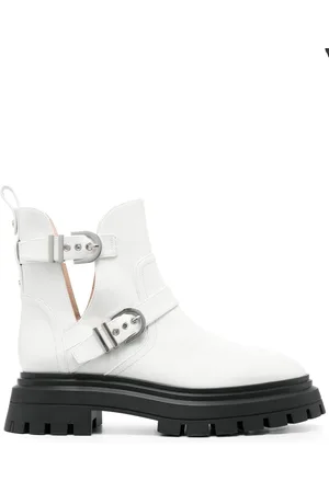 Stuart Weitzman Botas Maverick Bedford con hebilla