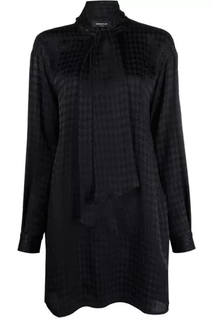 Fabiana Filippi Vestido corto con estampado pied de poule
