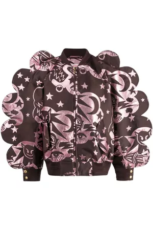 WALTER VAN BEIRENDONCK Chaqueta bomber Wings oversize
