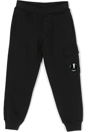 C.P. Company Pantalones de chándal con detalle Lens