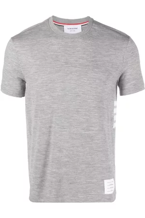 Thom Browne Camiseta con parche del logo