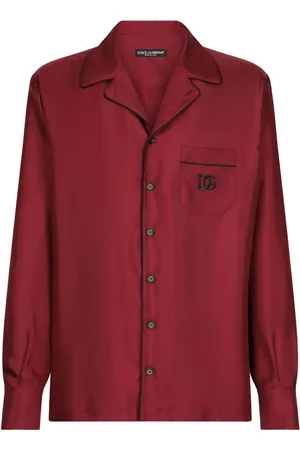 Dolce & Gabbana Camisa con parche del logo DG Essentials