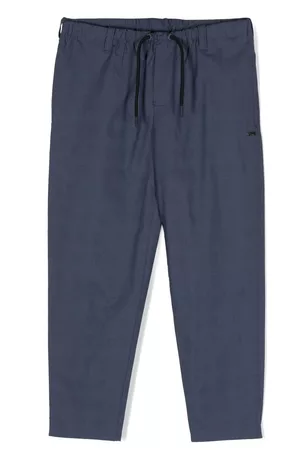 Emporio Armani Pantalones stretch con cordones