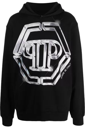 Philipp Plein Sudadera con capucha y logo