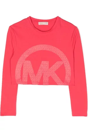 Michael Kors Camiseta con logo estampado y manga larga