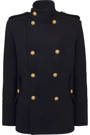 Balmain Chaquetón con doble botonadura