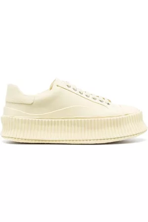 Jil Sander Zapatillas con cordones a paneles